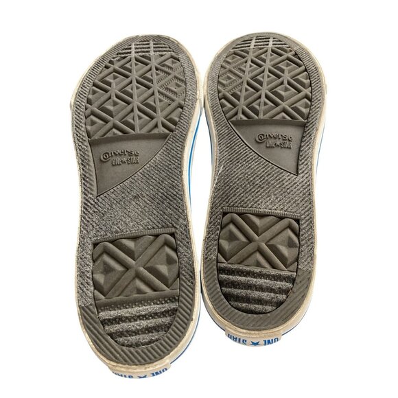 Converse One Star Junior Size 6 white Slip-On Multicolor Grommets  Sneakers - Picture 7 of 8